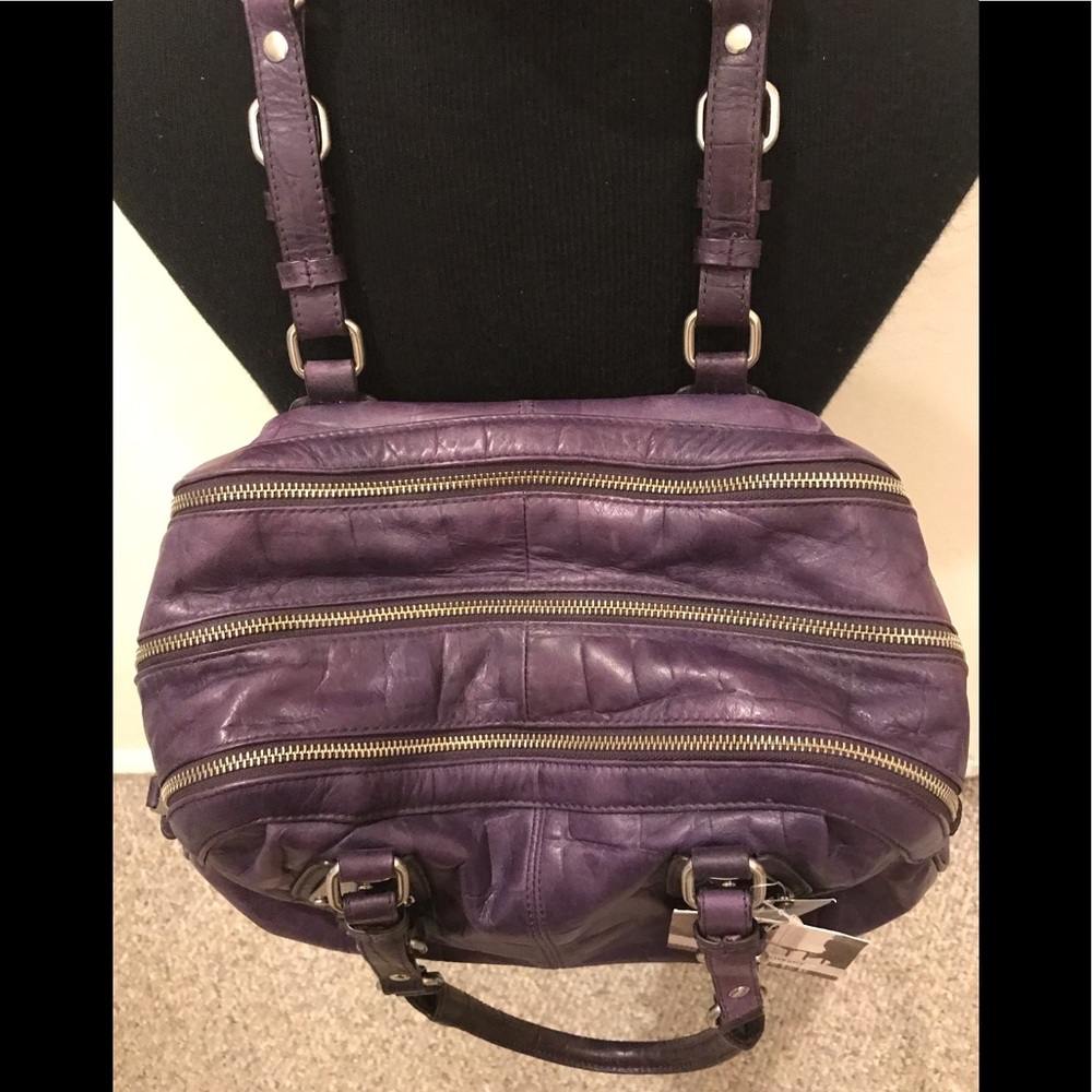 NWT B. MAKOWSKY PORTOFINO SATCHEL - Picture 3 of 8